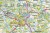Polska 1:600 000. Mapa ścienna drogowa. Fragment 4