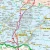 Województwo podlaskie. Mapa ścienna administracyjno-drogowa. Fragment 3