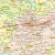 Województwo wielkopolskie. Mapa administracyjno-drogowa. Wersja do wpinania. Fragment 2