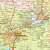 Województwo wielkopolskie. Mapa administracyjno-drogowa. Wersja do wpinania. Fragment 6