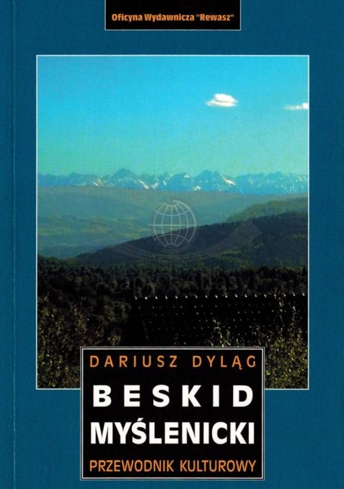 Beskid Myślenicki (Makowski). Przewodnik kulturowy wydawnictwa Rewasz. Okładka