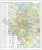 Województwo śląskie. Mapa administracyjno-drogowa. Wersja magnetyczna