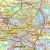 Województwo śląskie. Mapa administracyjno-drogowa. Wersja magnetyczna. Fragment 2
