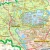 Województwo śląskie. Mapa administracyjno-drogowa. Wersja magnetyczna. Fragment 3