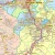 Województwo śląskie. Mapa administracyjno-drogowa. Wersja magnetyczna. Fragment 4
