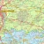 Województwo śląskie. Arkusz, mapa ścienna administracyjno-drogowa. Fragment 1