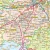 Województwo dolnośląskie. Mapa administracyjno-drogowa w ramie drewnianej. Fragment  1