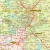 Województwo kujawsko-pomorskie. Mapa administracyjno-drogowa w ramie drewnianej. Fragment 3