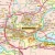 Województwo kujawsko-pomorskie. Mapa administracyjno-drogowa. Wersja magnetyczna. Fragment 4