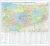 Województwo warmińsko-mazurskie. Mapa administracyjno-drogowa. Wersja magnetyczna