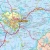 Województwo warmińsko-mazurskie. Mapa administracyjno-drogowa. Wersja magnetyczna. Fragment 1