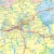 Województwo warmińsko-mazurskie. Mapa administracyjno-drogowa. Wersja magnetyczna. Fragment 2