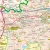 Województwo lubelskie 1:200 000. Arkusz, mapa ścienna administracyjno-drogowa. Fragment 6