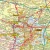 Województwo łódzkie. Arkusz, mapa ścienna administracyjno-drogowa. Fragment 1
