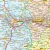 Województwo łódzkie. Arkusz, mapa ścienna administracyjno-drogowa. Fragment 5
