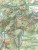 Pieniny 1:25 000. Mapa turystyczna wydawnictwa Compass. Fragment 1