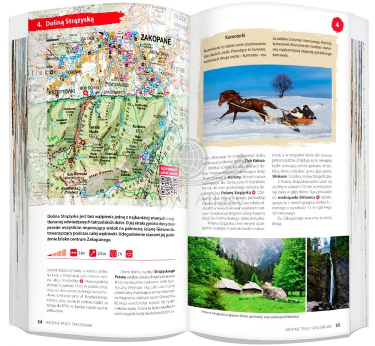 Tatry i Zakopane. Przewodnik light + laminowana mapa wydawnictwa ExpressMap. Przykładowe strony 3