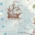 Świat 1:42 000 000. Mapa polityczna, stylizowana. Wersja magnetyczna. Fragment 5