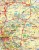 Polska 1:750 000. Mapa samochodowa. Kody pocztowe wydawnictwa Demart. Fragment 2