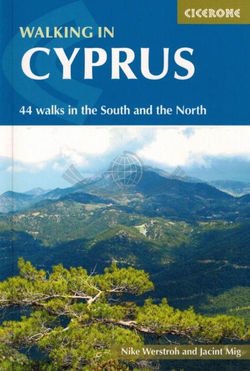 Cypr / Walking in Cyprus. Przewodnik wydawnictwa Cicerone. Okładka
