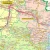 Województwo świętokrzyskie. Arkusz, mapa ścienna administracyjno-drogowa. Fragment 3