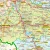 Województwo małopolskie. Mapa administracyjno-drogowa. Wersja do wpinania. Fragment 2
