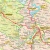 Województwo małopolskie. Mapa administracyjno-drogowa. Wersja magnetyczna. Fragment 3