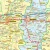 Województwo małopolskie. Mapa administracyjno-drogowa. Wersja magnetyczna. Fragment 4