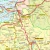 Województwo małopolskie. Mapa administracyjno-drogowa. Wersja magnetyczna. Fragment 7
