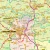 Województwo lubuskie. Arkusz, mapa ścienna administracyjno-drogowa. Fragment 2