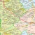Województwo podlaskie. Mapa administracyjno-drogowa. Wersja do wpinania. Fragment 5