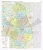 Województwo podlaskie. Arkusz, mapa ścienna administracyjno-drogowa