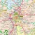 Województwo podlaskie. Arkusz, mapa ścienna administracyjno-drogowa. Fragment 1