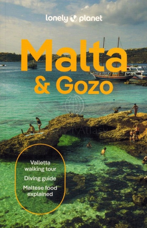 Malta i Gozo. Przewodnik wydawnictwa Lonely Planet. Okładka