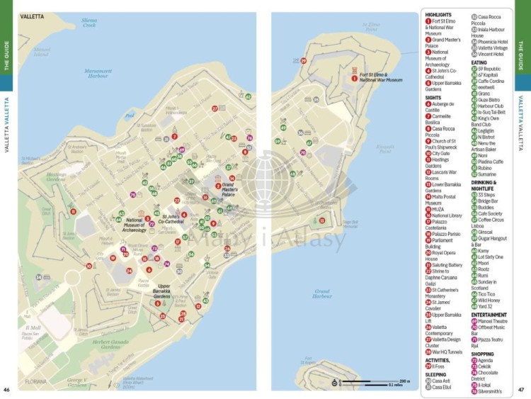 Malta i Gozo. Przewodnik wydawnictwa Lonely Planet. Przykładowe strony 7