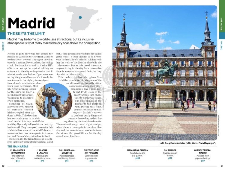Hiszpania / Spain. Przewodnik wydawnictwa Lonely Planet. Przykładowe strony 5
