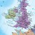 Europa 1:10 000 000. Dwustronna mapa ścienna. Polityczna i fizyczna. Strona polityczna - fragment 1