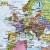 Świat 1:60 000 000. Dwustronna mapa ścienna. Polityczna i fizyczna. Strona polityczna - fragment 2