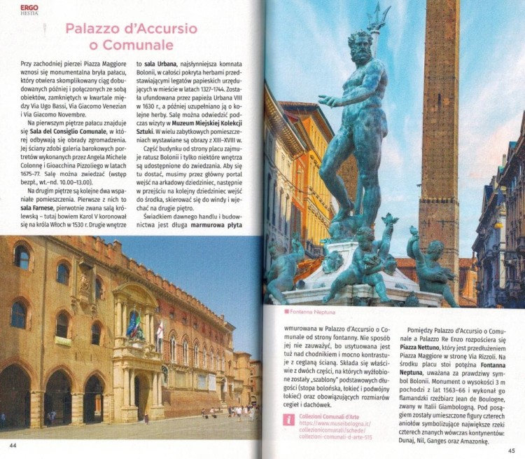 Bolonia i Emilia-Romania. Przewodnik travelbook wydawnictwa Bezdroża. Przykładowe strony 1