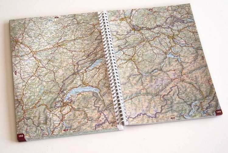 Europa 1:800 000. Atlas samochodowy wydawnictwa Shocart.  Przykładowe strony 7