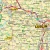 Polska 1:500 000. Mapa ścienna administracyjno-drogowa. Fragment 2