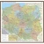 Polska 1:500 000. Mapa administracyjno-drogowa w ramie drewnianej