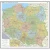 Polska 1:500 000. Mapa administracyjno-drogowa. Wersja do wpinania