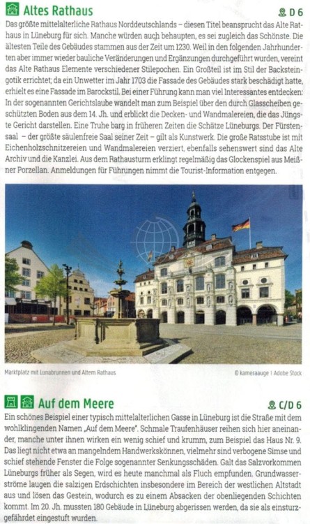Luneburg 1:14 000. Mapa / Plan miasta wydawnictwa Freytag Berndt. Informator