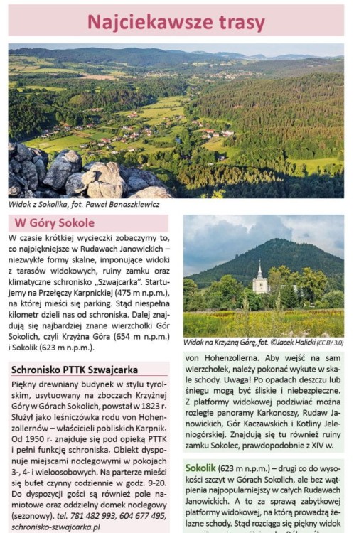 Rudawy Janowickie 1:35 000. Mapa turystyczna wydawnictwa Compass. Informator 1
