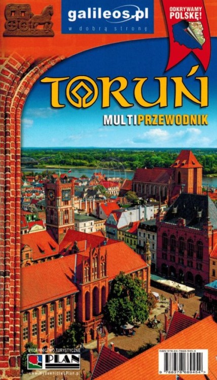 Toruń. Ilustrowany przewodnik z mapami wydawnictwa Galileos. Okładka