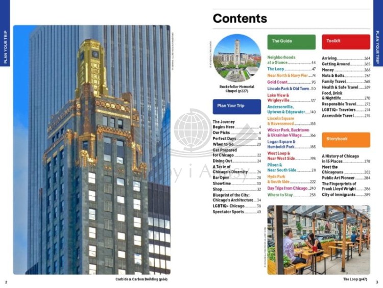Chicago. Przewodnik wydawnictwa Lonely Planet. Spis treści