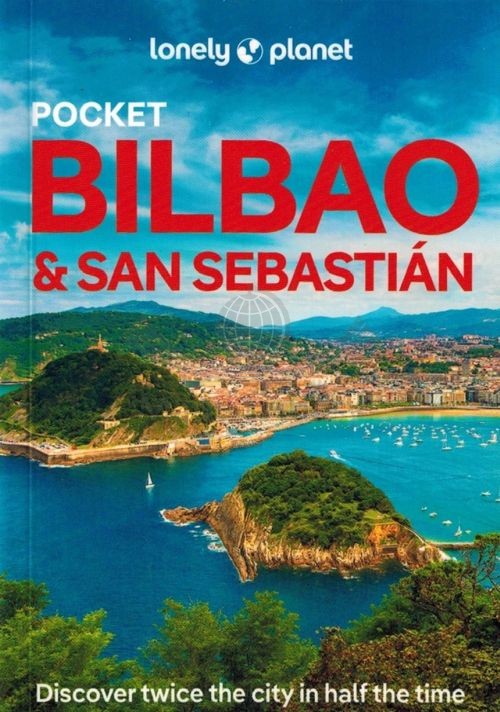 Bilbao i San Sebastian. Przewodnik Pocket z planem miasta wydawnictwa Lonely Planet. Okładka