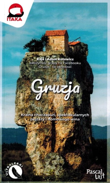 Gruzja. Przewodnik Lajt wydawnictwa Pascal. Okładka