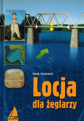 Locja dla żeglarzy. Przewodnik żeglarski wydawnictwa Almapress. Okładka